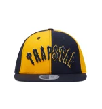 Cappello Trapstar Irongate ad aderente – Blu scuro/Giallo
