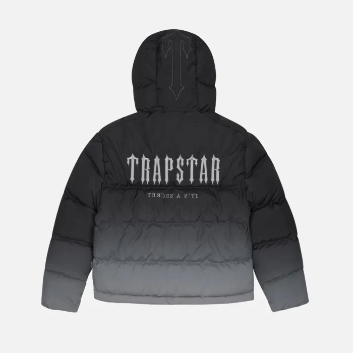 Giacca imbottita con cappuccio Trapstar Decoded 2.0 nera