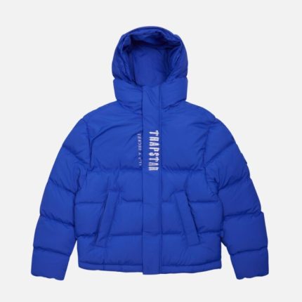 Giacca imbottita con cappuccio Trapstar Decoded Blu