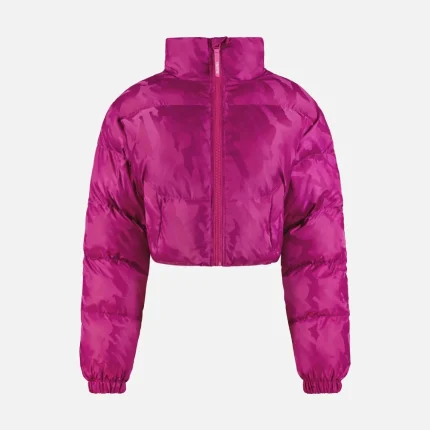 Giacca trapuntata T-Jacquard corta da donna Trapstar