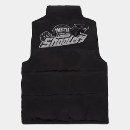 Gilet per tiratori Trapstar nero-riflettente