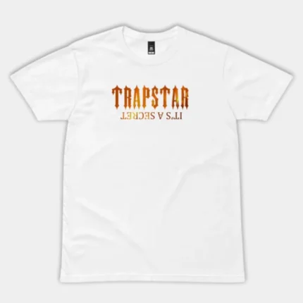 Maglietta Trapstar It’s A Secret Fire White