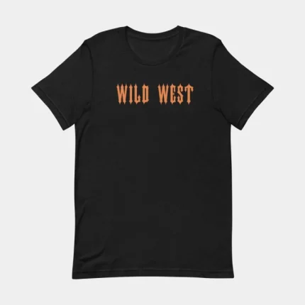 Maglietta Trapstar Wild West Nera