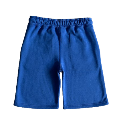 Pantaloncini in ciniglia blu dei Trapstar Shooters