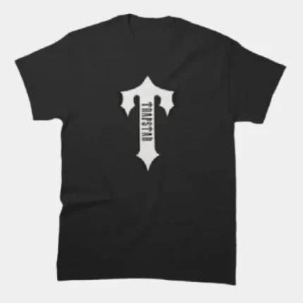 T-shirt classica Trapstar NeraBianco