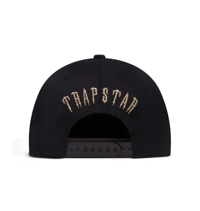 Trapstar Irongate Hat Arch Snapback – Nero/Bullet Camo