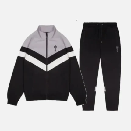 Tuta Trapstar V Stripe Interlock Nera