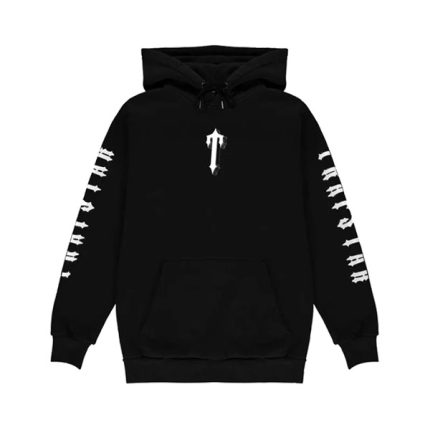 Felpa con cappuccio nera Dave Trapstar