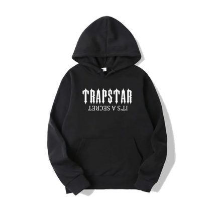 Felpa con cappuccio nera di Trapstar Its Secret