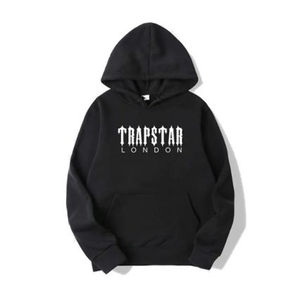 Felpa con cappuccio nera London Trapstar