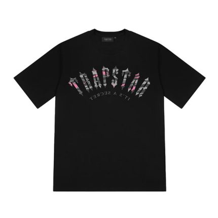 Maglietta mimetica nera Trapstar Irongate Arch