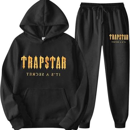 Tuta Trapstar nera e gialla