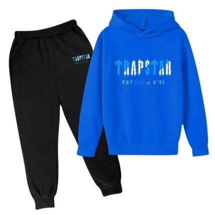 Tuta Trapstar blu e nera